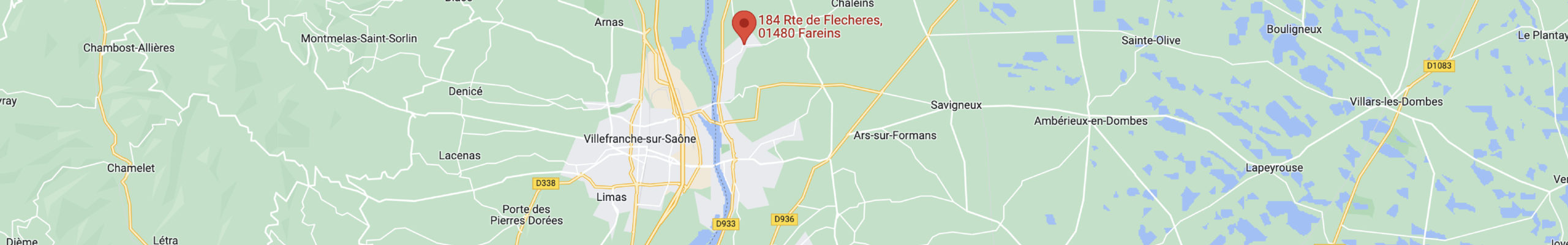 Carte Localisation Fléchères Consulting